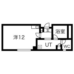 クレアジオーネ中之島西の物件間取画像